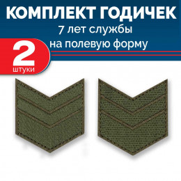 Набор годичек 7 лет полевые 2 шт